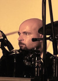 Bob Bagchus at the drum